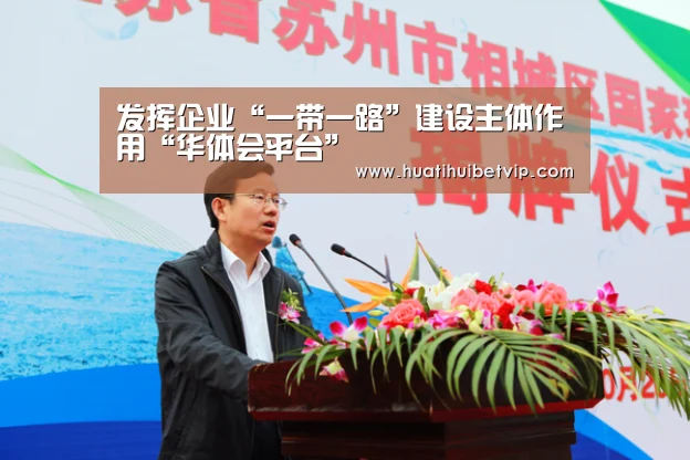 发挥企业“一带一路”建设主体作用“华体会平台”(图2) 华体会体育